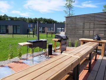 Фото номера Дом с 1 спальней Дома для отпуска Sea pearl holiday home г. Кунигишкяй 76